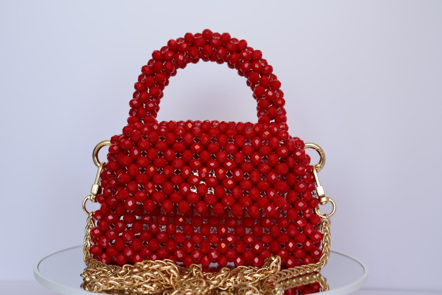 Leona Crystal Mini - Red